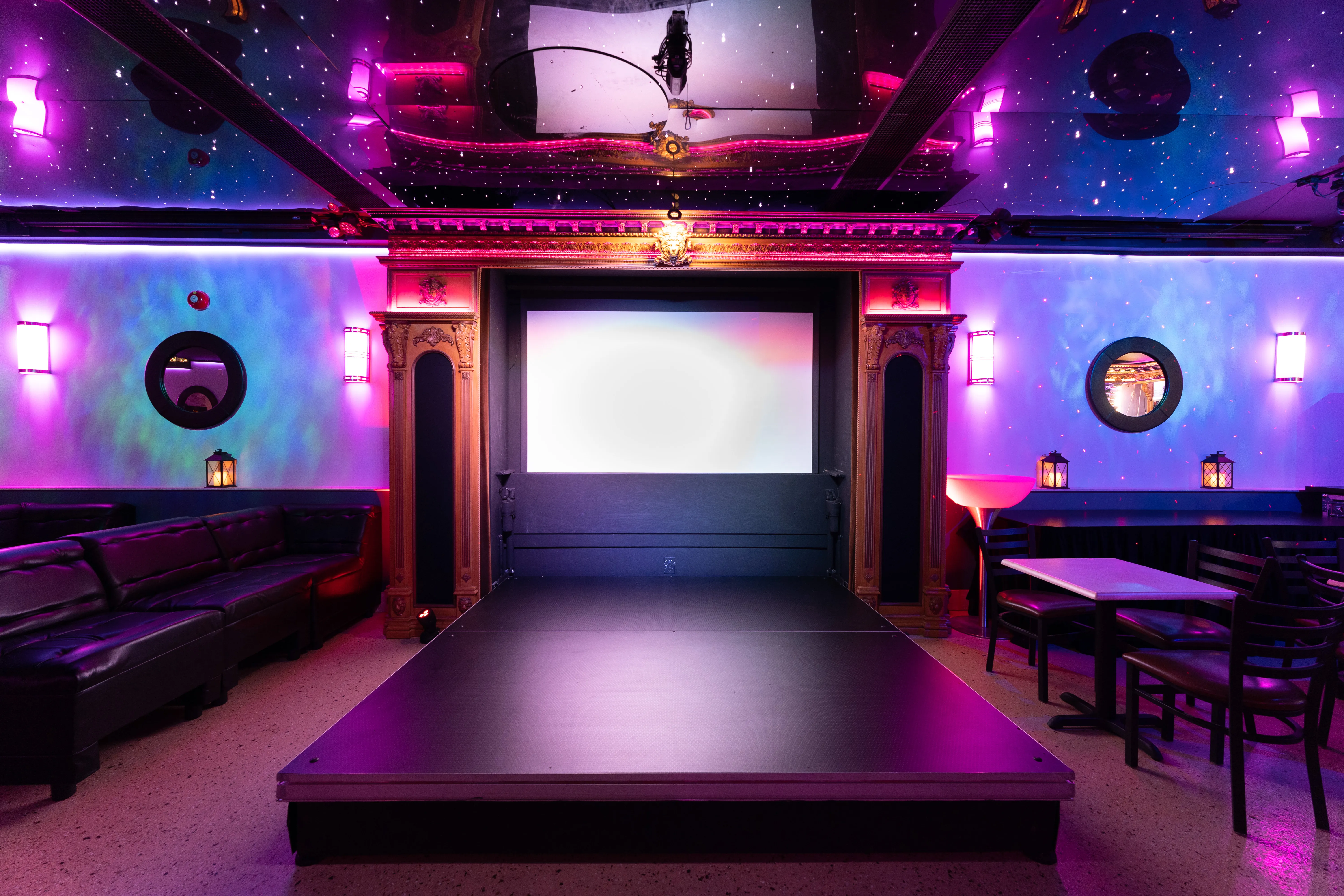 Private events Toronto tables and booth seating