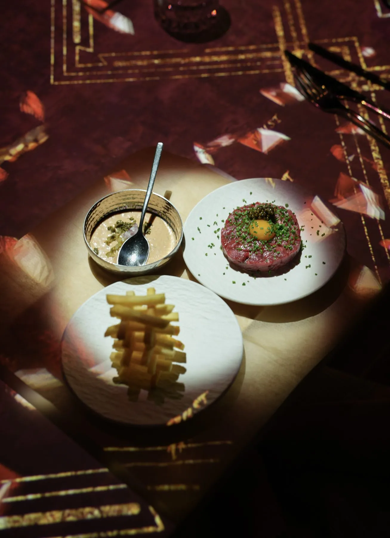 Secret Society dinner course at Ace of Spades Lounge, Toronto — food photograph 1