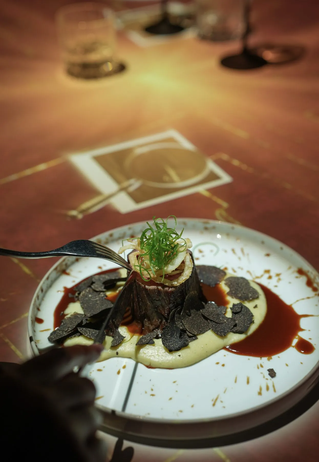 Secret Society dinner course at Ace of Spades Lounge, Toronto — food photograph 10