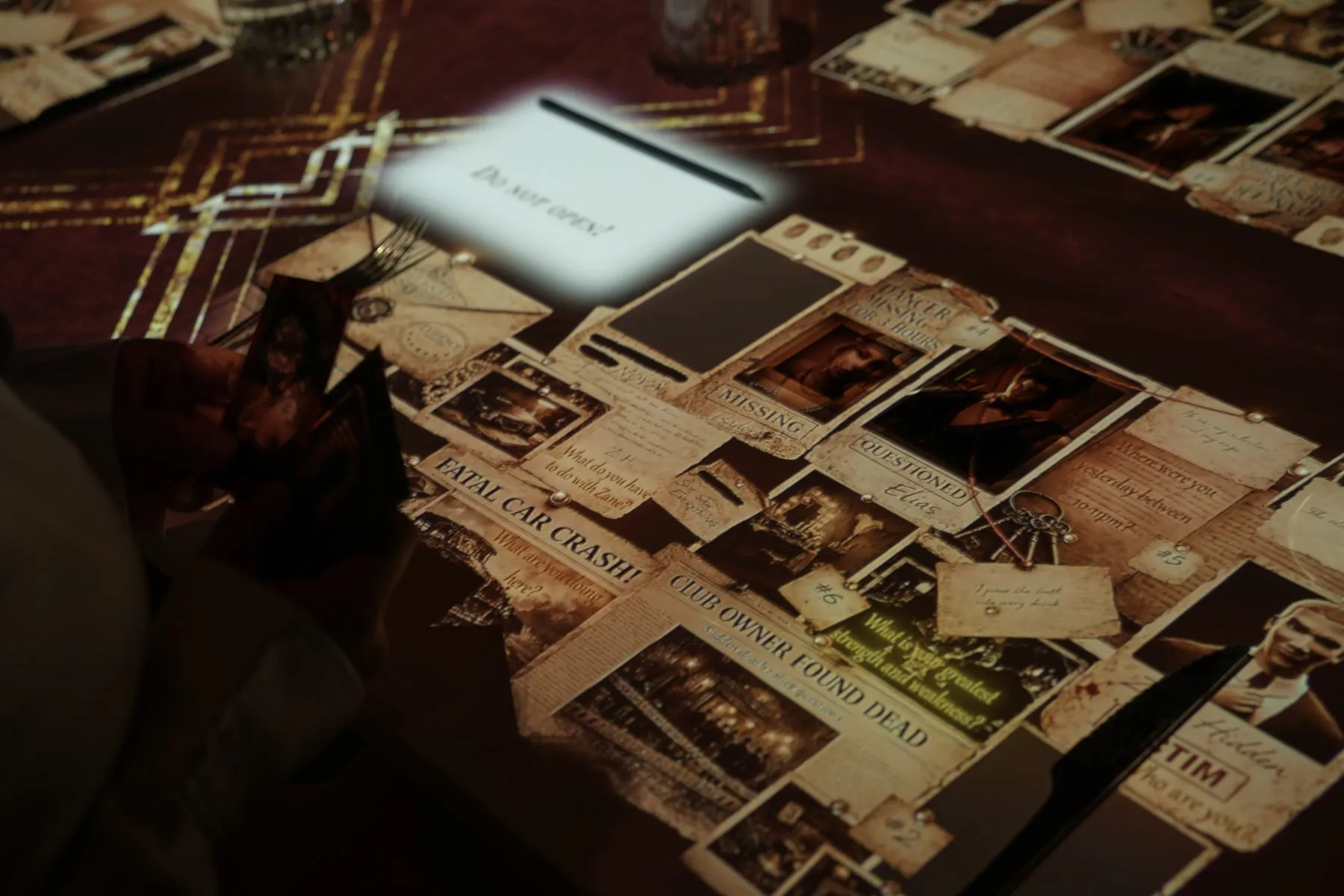 Secret Society immersive dinner at Ace of Spades Lounge, Toronto — photograph 7