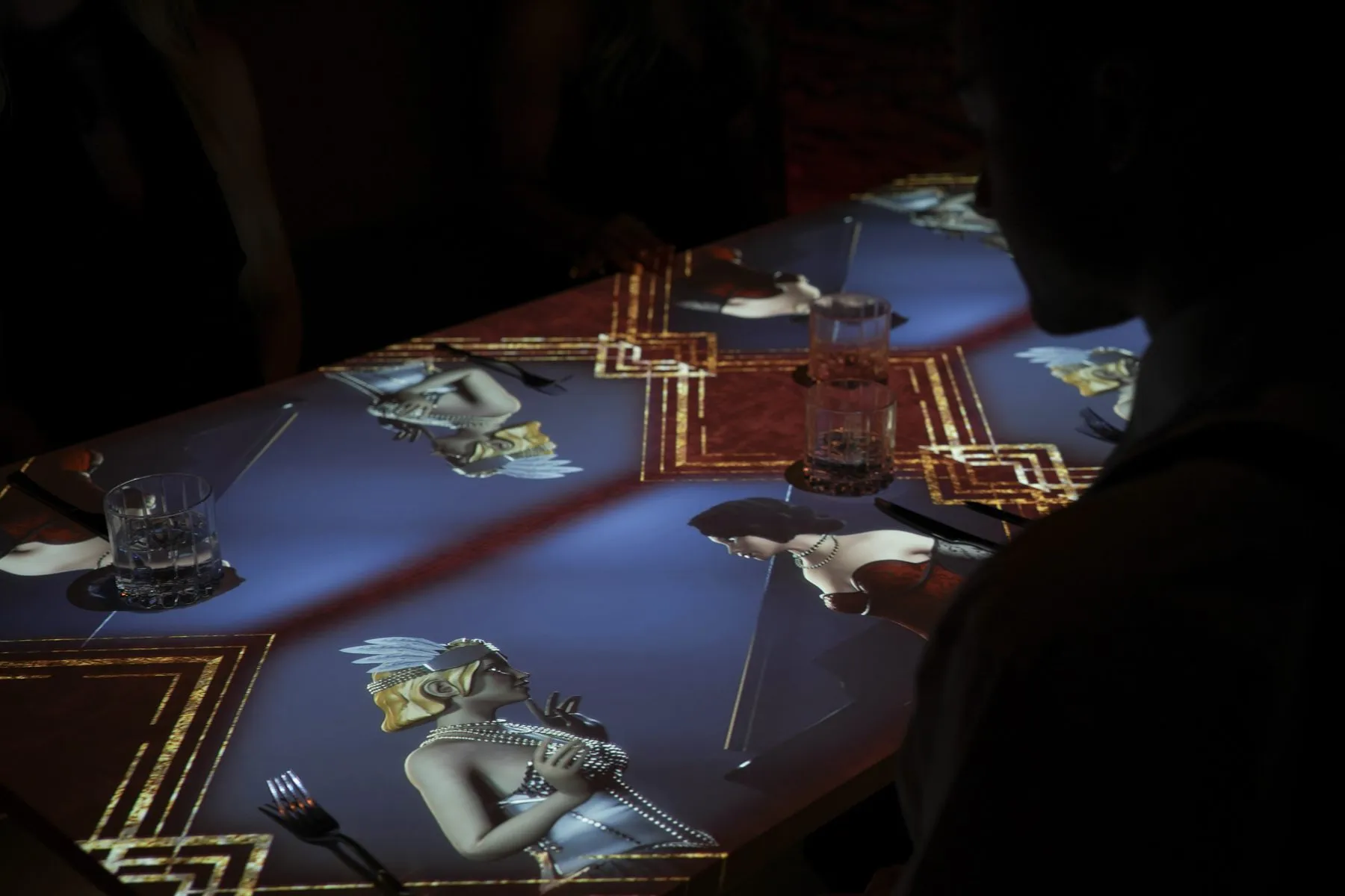 Secret Society immersive dinner at Ace of Spades Lounge, Toronto — photograph 15