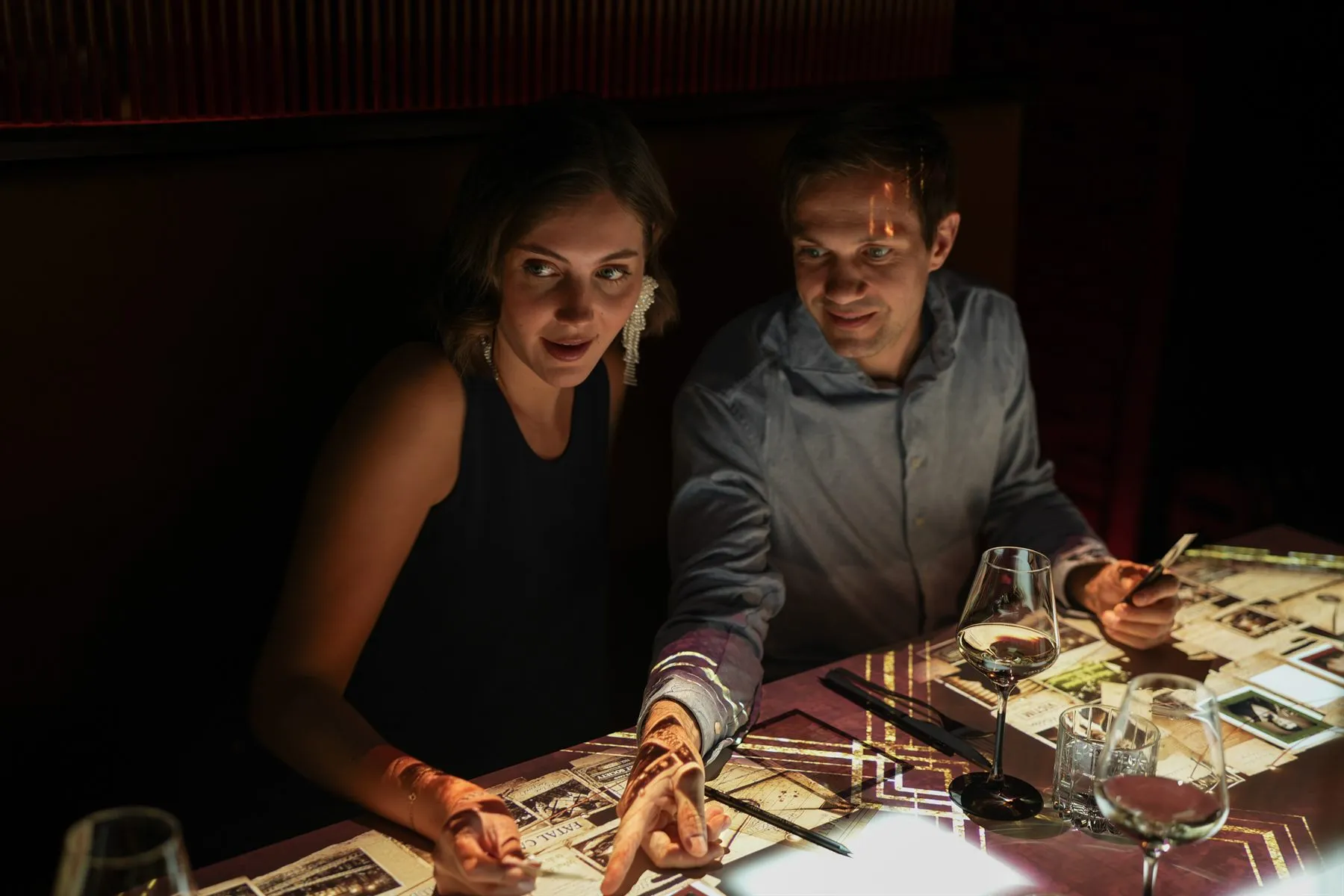 Secret Society immersive dinner at Ace of Spades Lounge, Toronto — photograph 26