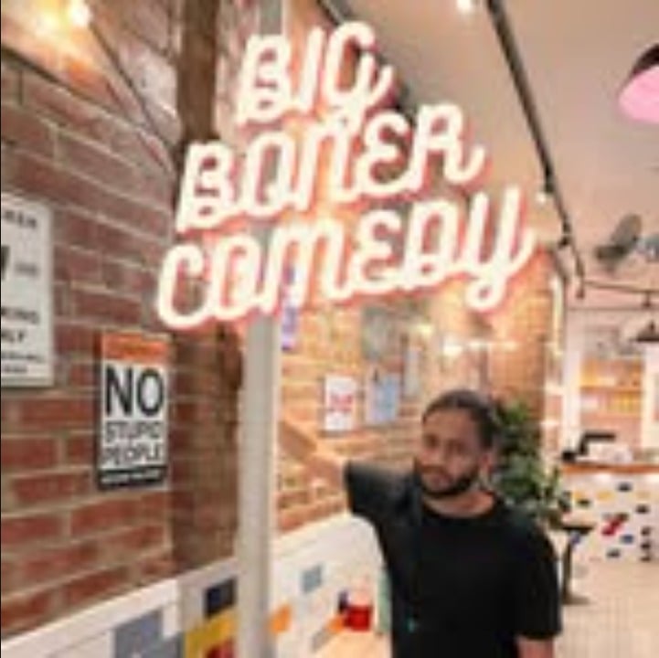 Big Boner Comedy flyer