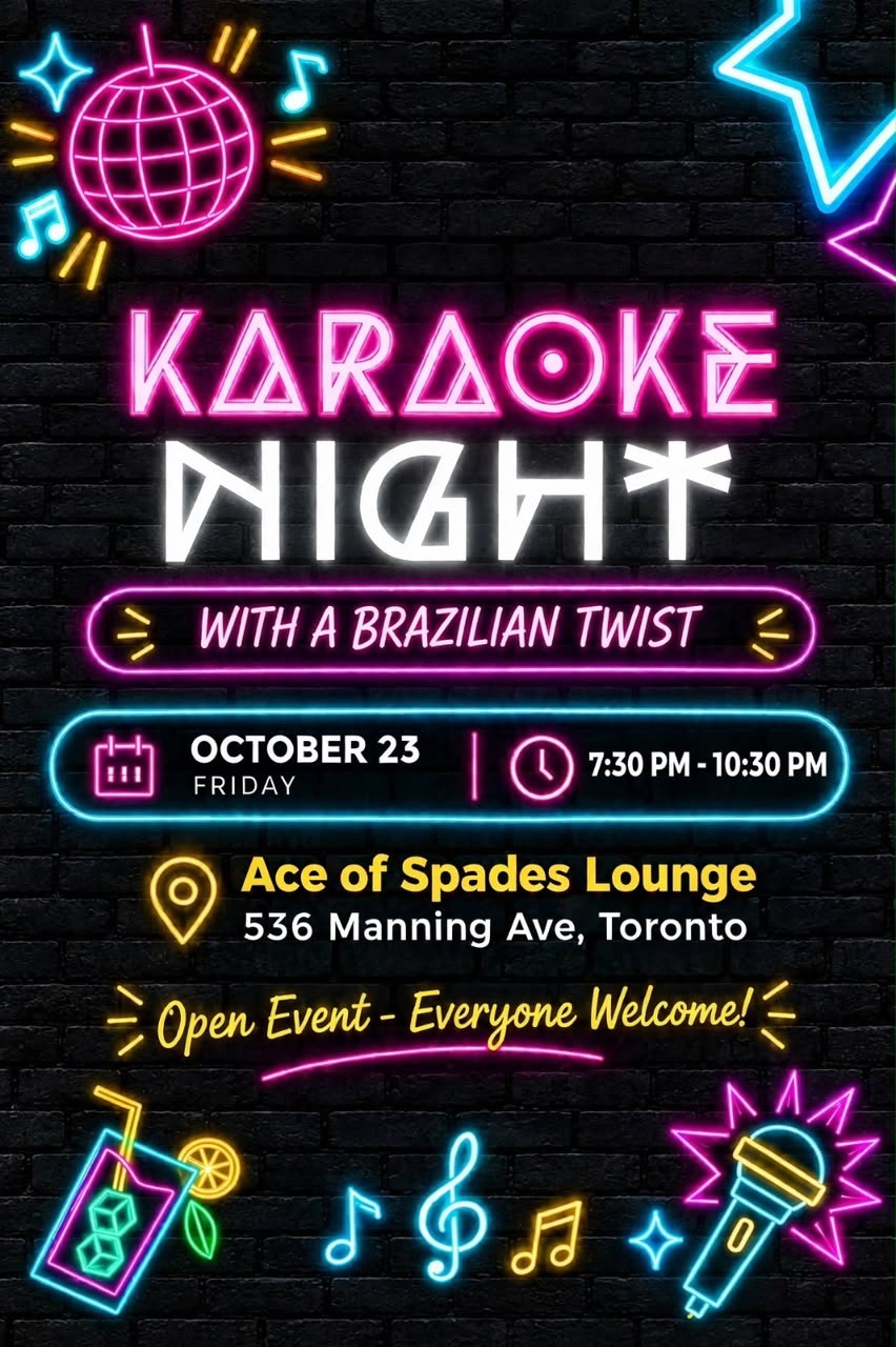 Karaoke Night with a Brazilian Twist at Ace of Spades Lounge