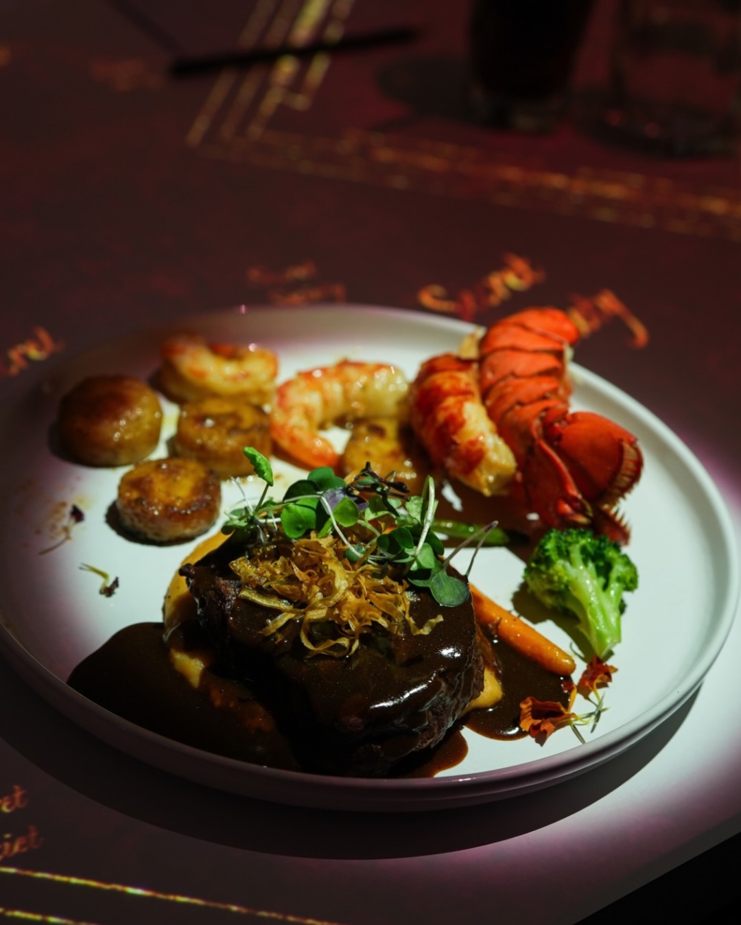 A Secret Society plate from this week